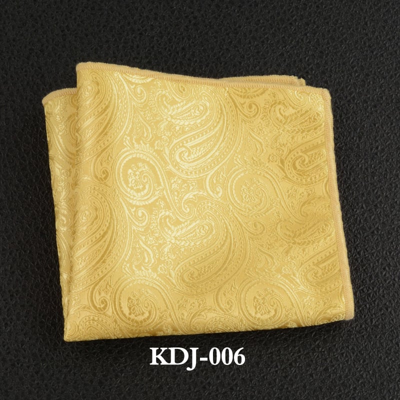 Μαντηλάκι τσέπης με φλοράλ τζακάρντ, πολυεστερικό-σίλκ, για επίσημο βραδινό ντύσιμο, Άνοιξη 2023