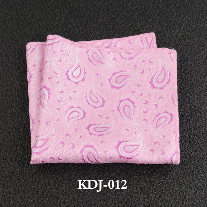 Μαντηλάκι τσέπης με φλοράλ τζακάρντ, πολυεστερικό-σίλκ, για επίσημο βραδινό ντύσιμο, Άνοιξη 2023