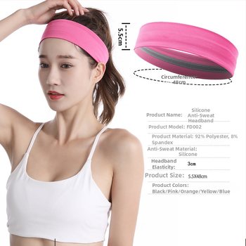 Morning Walk Αθλητική κορδέλα κεφαλής – γρήγορο στέγνωμα, απορρόφηση ιδρώτα, πολυεστέρας, unisex ενήλικες, εξωτερικές δραστηριότητες: τρέξιμο, γιόγκα, πεζοπορία