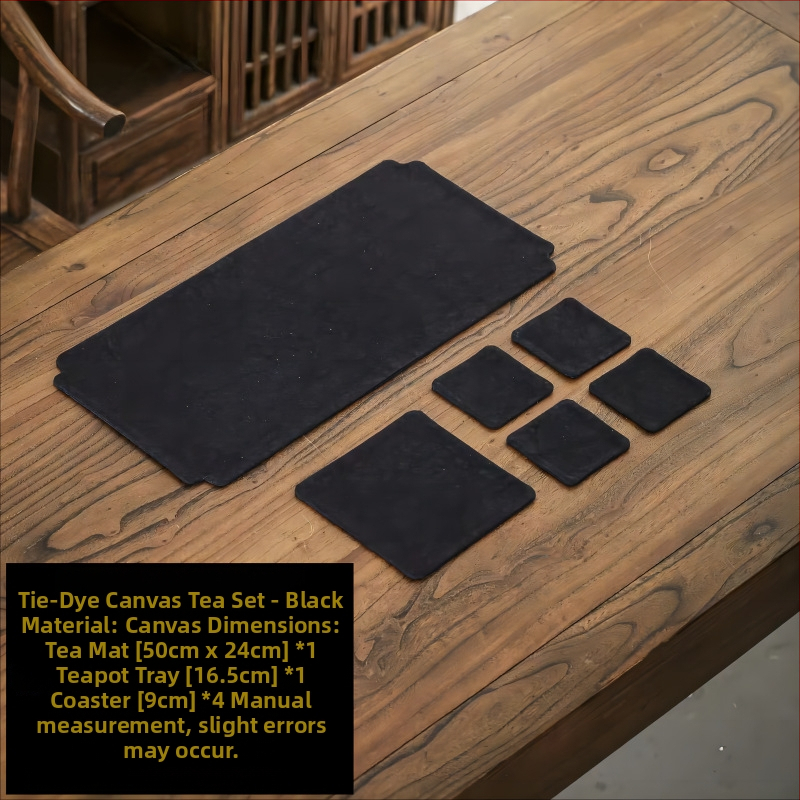 Флаг за маса, ленен плат (80% лен, 20% ацетатни влакна), едноцветен модел, стил Нов Китайски стил