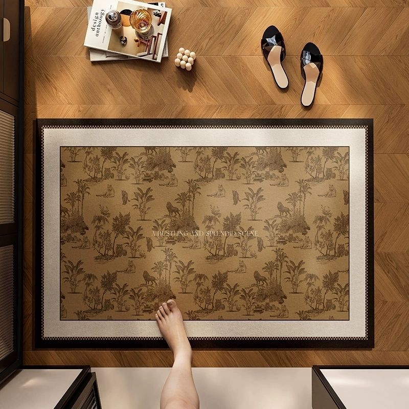 Входна подложка за врата – водопоглъщаща, бързосъхнеща, миеща се, не хлъзгаща се, минималистичен стил