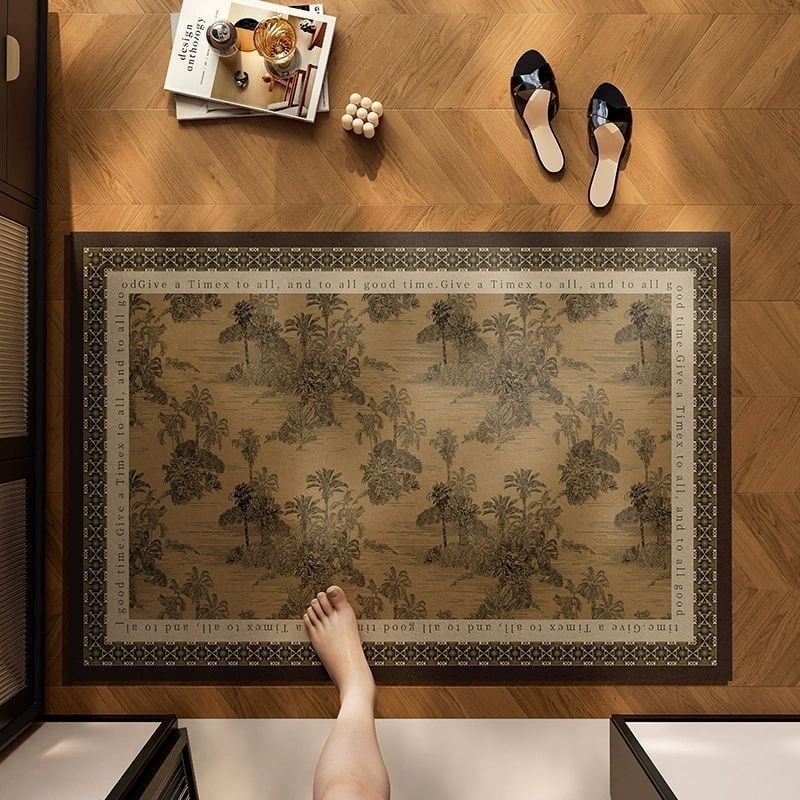 Входна подложка за врата – водопоглъщаща, бързосъхнеща, миеща се, не хлъзгаща се, минималистичен стил