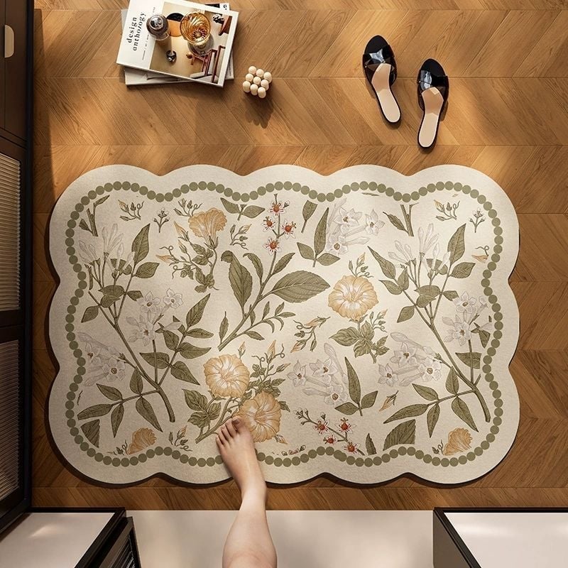 Входна подложка за врата – водопоглъщаща, бързосъхнеща, миеща се, не хлъзгаща се, минималистичен стил