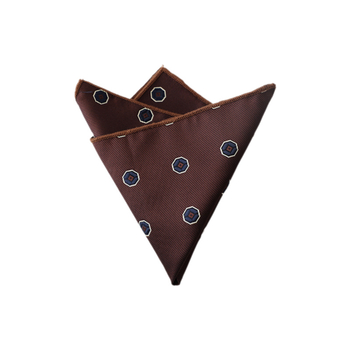 Doris.TD Χαρτοπετσέτα τσέπης – πολυεστερική ίνα, βραδινό ύφος, ζακάρντ, μοτίβο με σπασμένα λουλούδια, άνοιξη 2025