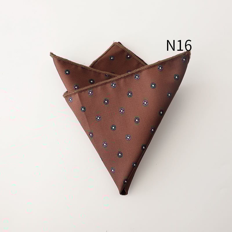 Doris.TD Χαρτοπετσέτα τσέπης – πολυεστερική ίνα, βραδινό ύφος, ζακάρντ, μοτίβο με σπασμένα λουλούδια, άνοιξη 2025