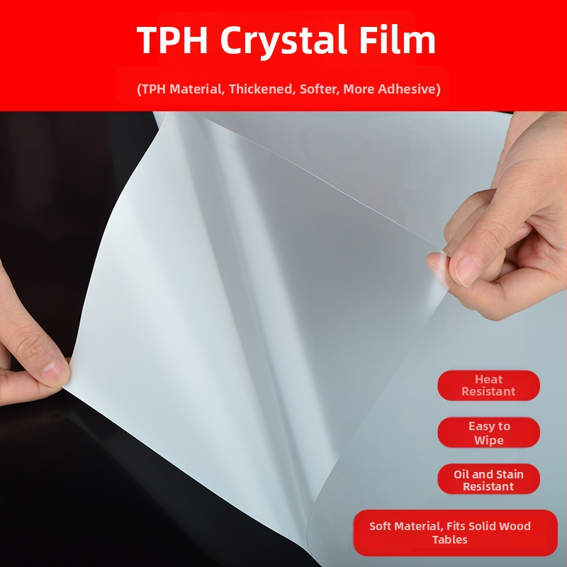 Caurspīdīga pašlīmējoša aizsargplēve mēbelēm (PET, 99% PET saturs, vienkāršs un moderns stils)