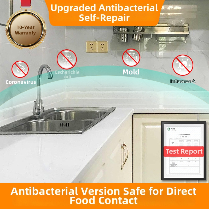 Caurspīdīga pašlīmējoša aizsargplēve mēbelēm (PET, 99% PET saturs, vienkāršs un moderns stils)