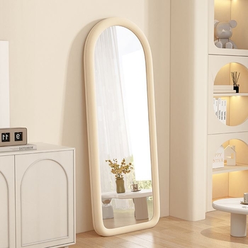 Καθρέφτης πλήρους ύψους από το δάπεδο μέχρι το ταβάνι, επίτοιχος για οικιακή χρήση — πλαίσιο από Fir, μάρκα Shanghai Anyage Furniture Co., Ltd, μοντέλο Other, Μέθοδος επεξεργασίας: Other