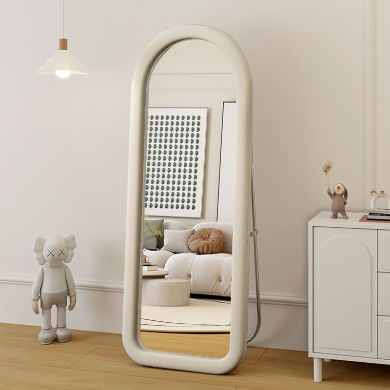 Καθρέφτης πλήρους ύψους από το δάπεδο μέχρι το ταβάνι, επίτοιχος για οικιακή χρήση — πλαίσιο από Fir, μάρκα Shanghai Anyage Furniture Co., Ltd, μοντέλο Other, Μέθοδος επεξεργασίας: Other