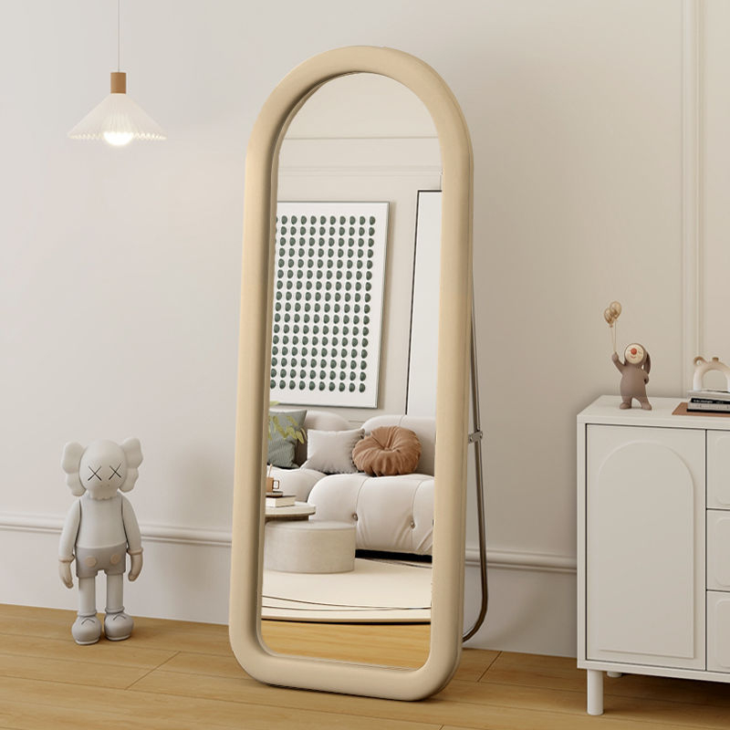 Καθρέφτης πλήρους ύψους από το δάπεδο μέχρι το ταβάνι, επίτοιχος για οικιακή χρήση — πλαίσιο από Fir, μάρκα Shanghai Anyage Furniture Co., Ltd, μοντέλο Other, Μέθοδος επεξεργασίας: Other