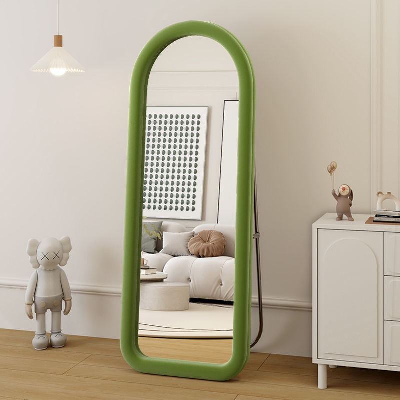 Καθρέφτης πλήρους ύψους από το δάπεδο μέχρι το ταβάνι, επίτοιχος για οικιακή χρήση — πλαίσιο από Fir, μάρκα Shanghai Anyage Furniture Co., Ltd, μοντέλο Other, Μέθοδος επεξεργασίας: Other