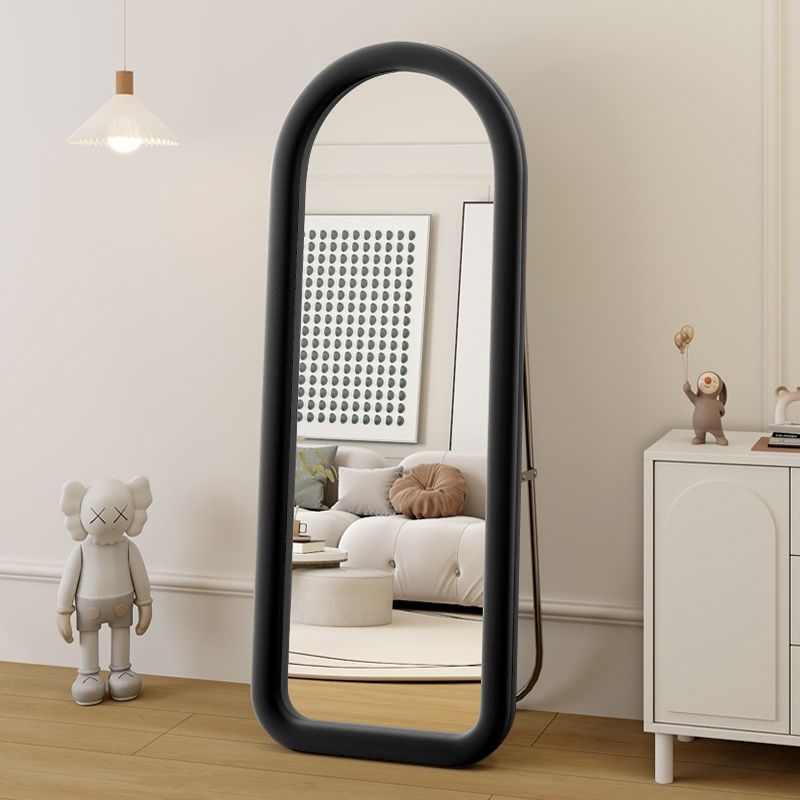 Καθρέφτης πλήρους ύψους από το δάπεδο μέχρι το ταβάνι, επίτοιχος για οικιακή χρήση — πλαίσιο από Fir, μάρκα Shanghai Anyage Furniture Co., Ltd, μοντέλο Other, Μέθοδος επεξεργασίας: Other