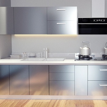 Dekorativna PVC ogledalna naljepnica za zid, samoljepljiva, vodootporna, reflektirajući akcent s perlicama, 1 komad