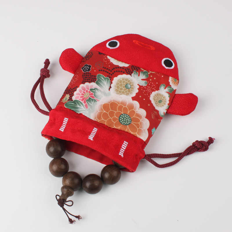 Torba za nakit, poliester, japanski stil, uzorak anime crtani, meka