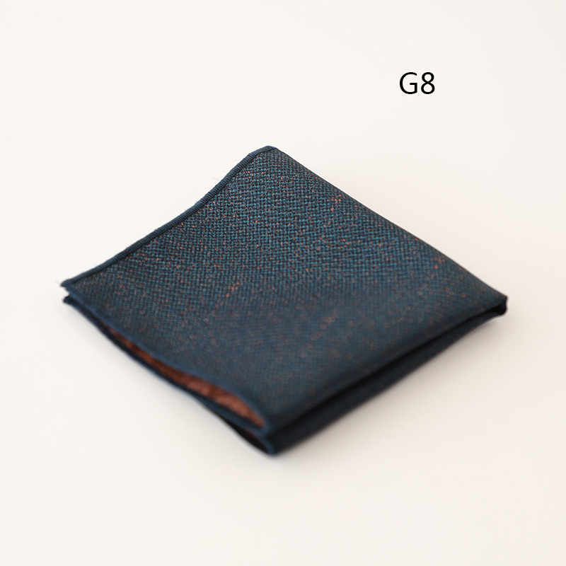 Pocket square για άνδρες, jacquard ριγέ σχέδιο, πολυεστερικό ύφασμα, επαγγελματικό στυλ