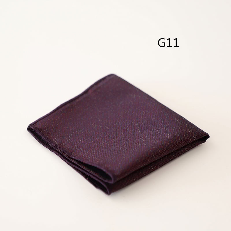 Pocket square για άνδρες, jacquard ριγέ σχέδιο, πολυεστερικό ύφασμα, επαγγελματικό στυλ