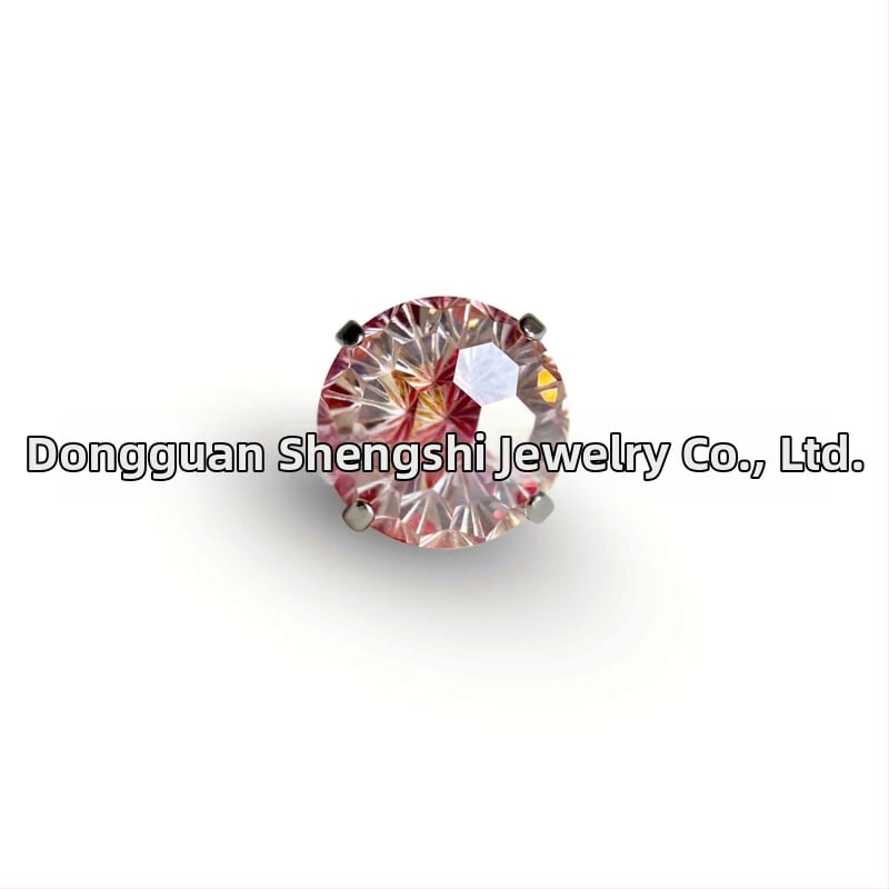 Titano kūno piercing papuošalai su cirkonio kristalais, geometrijos formos ausims, lūpoms ir liežuviui – G23 titano lydinys