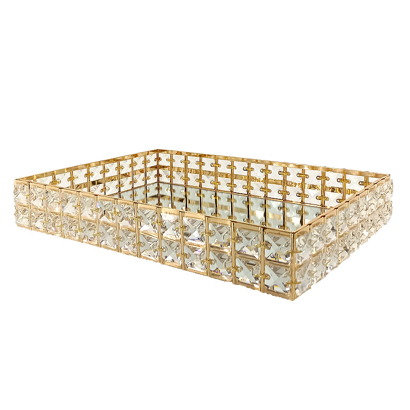 Стъклена чиния за плодове в стил лайт лукс ретро, пускане през зимата 2024, лицензионна частна марка