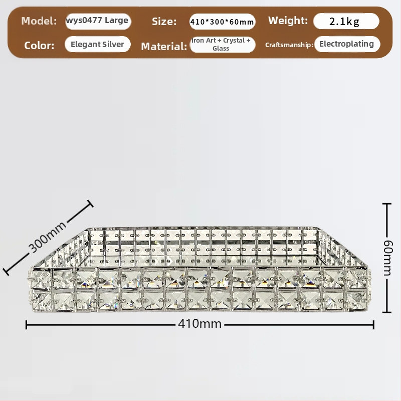Стъклена чиния за плодове в стил лайт лукс ретро, пускане през зимата 2024, лицензионна частна марка