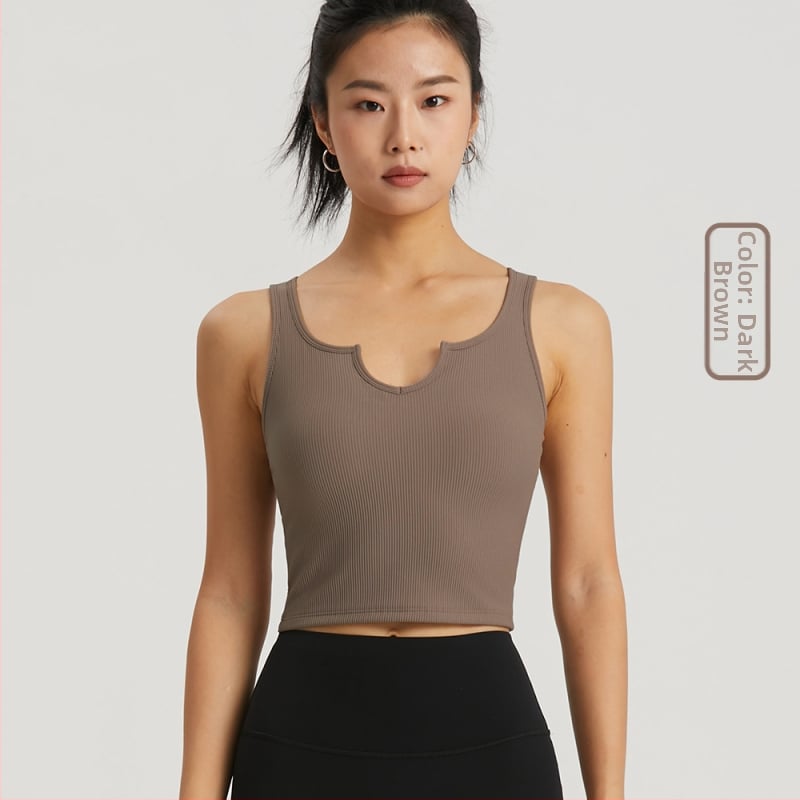 Sieviešu sporta krūšturis ar fiksētām dubajām siksnām, 3/4 kausi ar bieziem veidotiem kupām, neilona ātri žūstošs audums