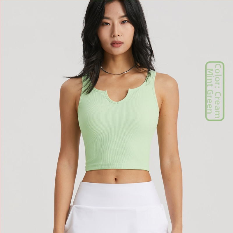 Sieviešu sporta krūšturis ar fiksētām dubajām siksnām, 3/4 kausi ar bieziem veidotiem kupām, neilona ātri žūstošs audums