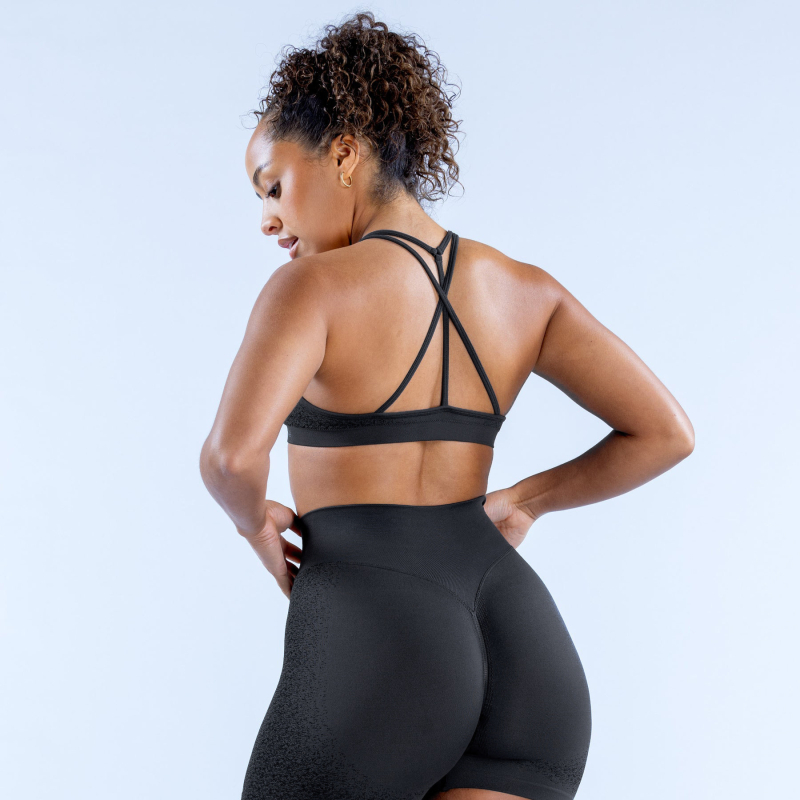 Fragrant Joga krūštura tops sievietēm - atvērtas muguras, ātri žūst, ērts vingrošanai (2024.09)