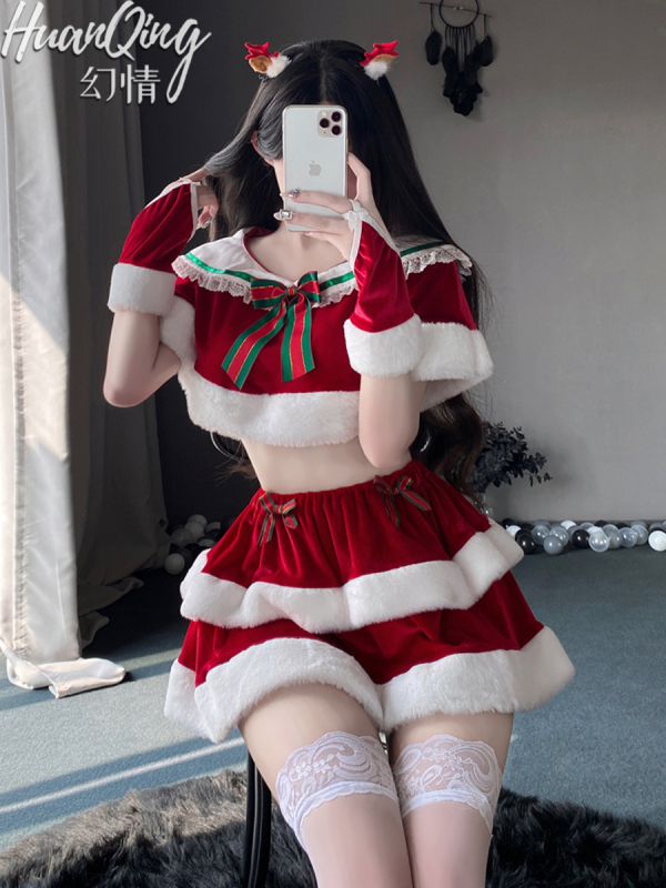 Cosplay kostīms - truša meitene / briežu tēma, samta audums, poliesters 95%+, zīmols Illusion, Ziemas 2023, spēļu un anime lomu spēlēm