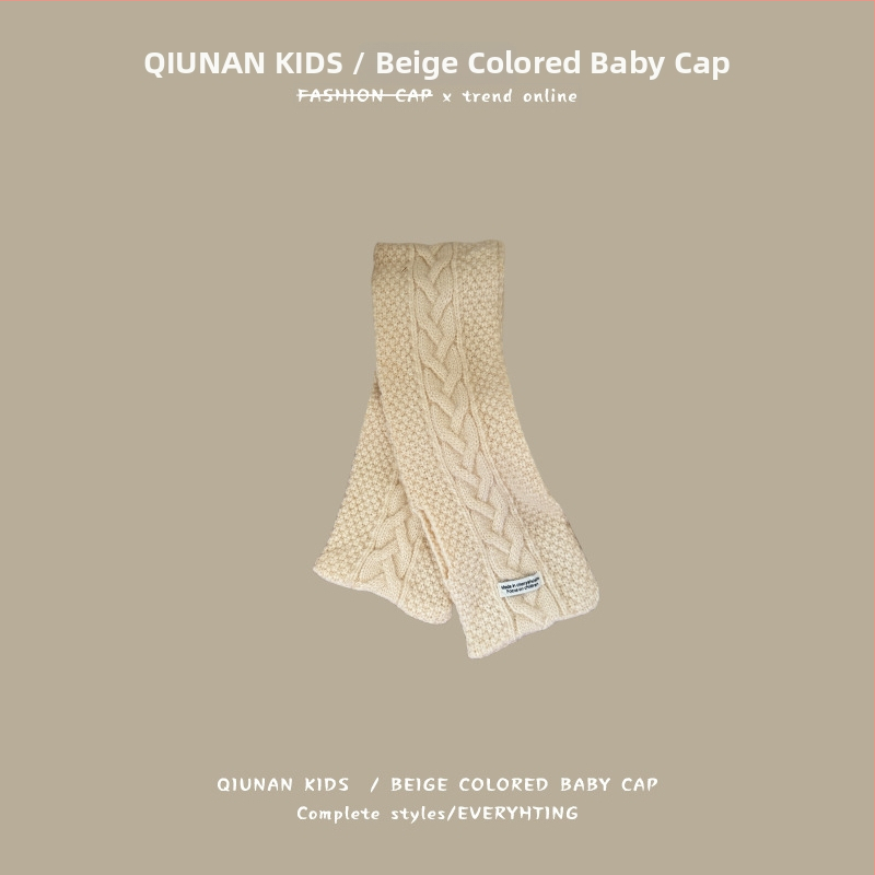 Φουλάρι, πλεκτό ζακάρ, χειμώνας/φθινόπωρο, ασύμμετρο σχήμα, ιαπωνοκορεατικό στυλ