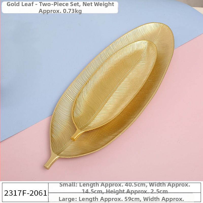 Двуслойна метална плодова чиния за дневна стая, масичка за кафе, поднос за закуски и бонбони