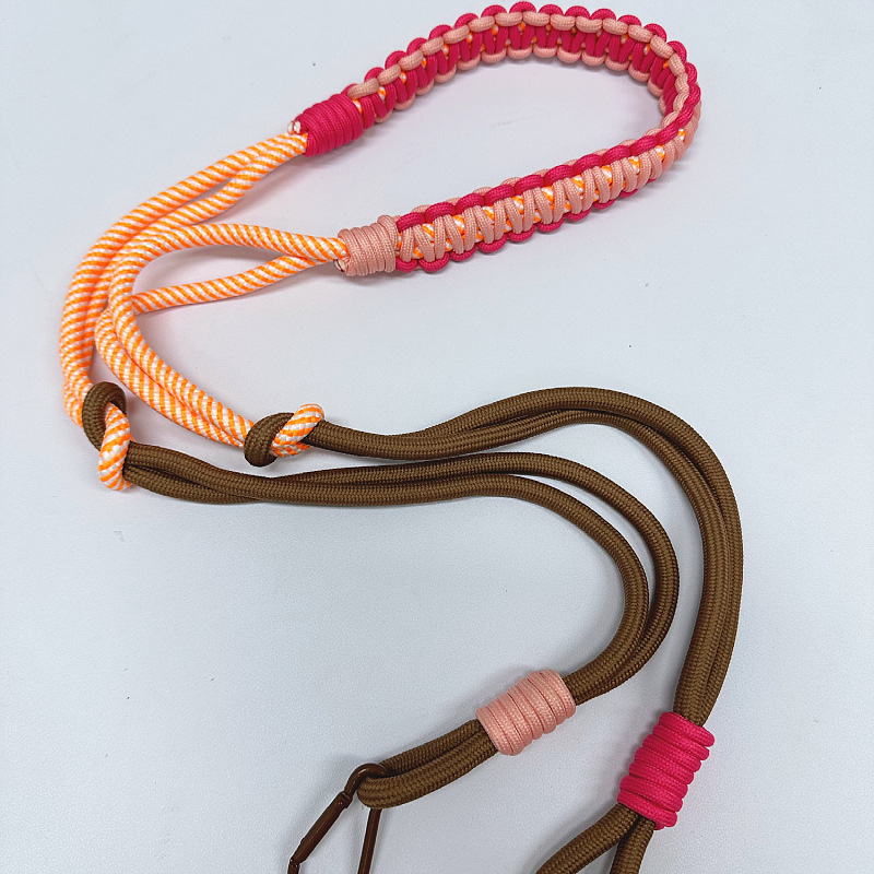 Ručni pleteni crossbody remen od poliestera, geometrijski uzorak, olakšava nošenje, branda Jinjia