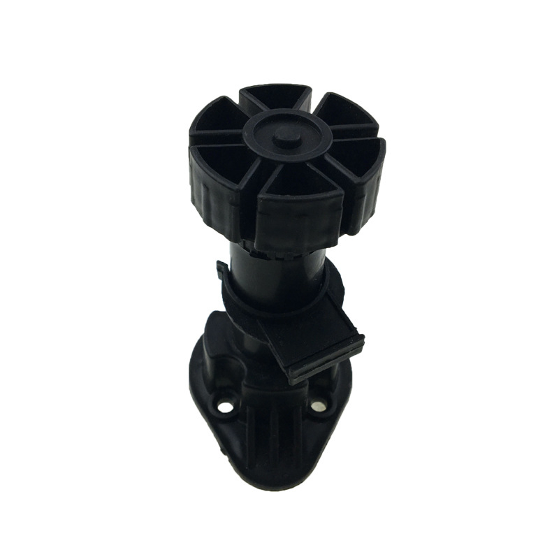 Regulējamas skapja kājiņas, ABS plastmasa, smagā slodze, mēbelēm