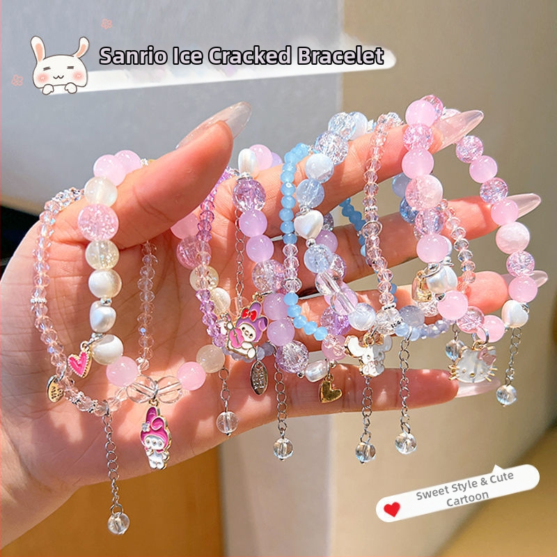 Detský náramok s karikatúrnym poníkom, ručne vyrobený, cartoon štýl, vhodný pre vek 3–10 rokov