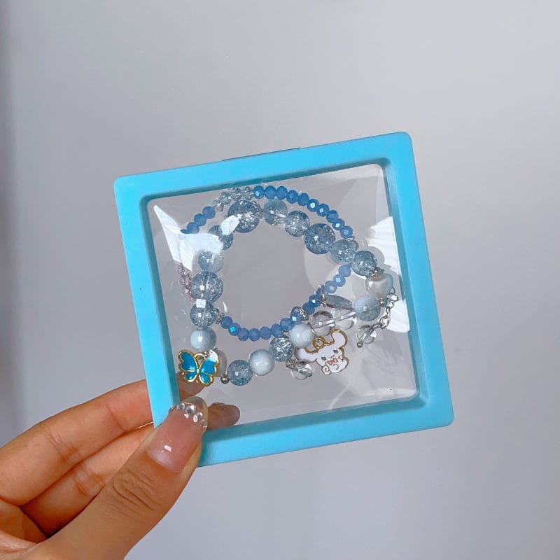 Χειροποίητο παιδικό βραχιόλι με χαρακτήρα καρτούν πόνι, χάντρες, για ηλικίες 3–10