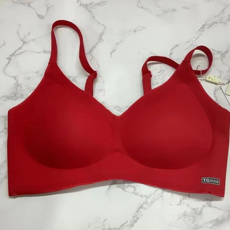 Sutien sport fără armături, cupă 3/4, bureți modelatori subțiri, fără cusături, fără bretele, susținere pe spate, confortabil și respirabil