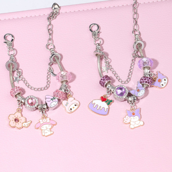 Sanrio serija narukvica od perli s kristalima, crtani likovi