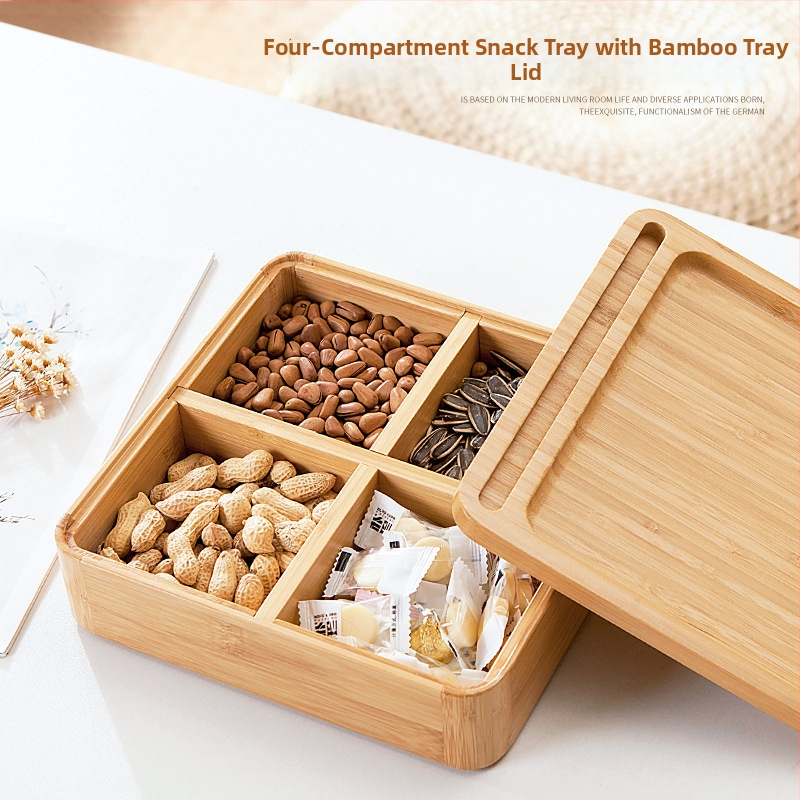 Разделна чиния за плодове и закуски за хол, японски стил, премиум клас, нов китайски стил, 2023 г.