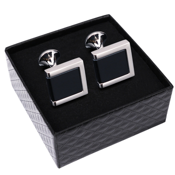 Κουμπιά μανικετόκουμπα (κράμα, απλό ανδρικό στυλ, γεωμετρικός σχεδιασμός, ηλεκτροπλατίωση)