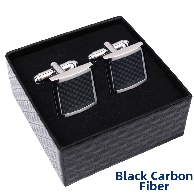 Κουμπιά μανικετόκουμπα (κράμα, απλό ανδρικό στυλ, γεωμετρικός σχεδιασμός, ηλεκτροπλατίωση)