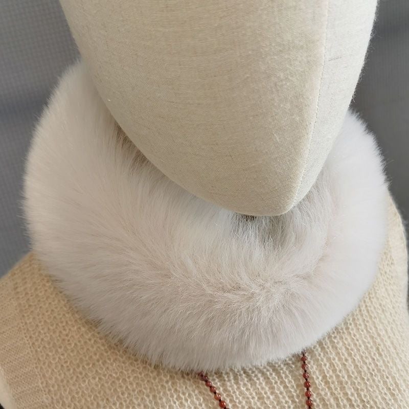 Φουλάρι για κορίτσια - ακρυλικό/τεχνητό μαλλί, χειμώνας, ορθογώνιο, ζεστό, ιαπωνο-κορεάτικο γλυκό στυλ