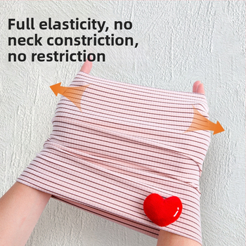 Παιδικό κασκόλ με προστασία από τον άνεμο για τον λαιμό και λουρί για τα αυτιά, unisex, πολυεστέρας, άνοιξη 2025