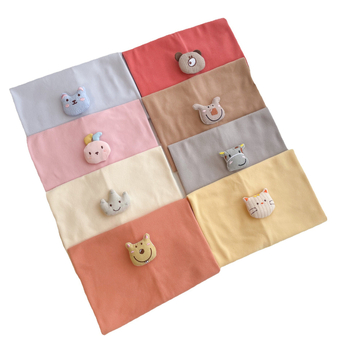 Παιδικό φουλάρι λαιμού με ζωικό σχέδιο, πολυεστέρας, ύφανση warp knitting, κεντημένο, ζεστό