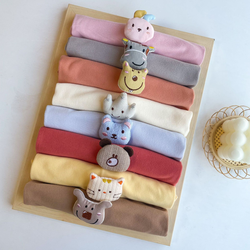 Παιδικό φουλάρι λαιμού με ζωικό σχέδιο, πολυεστέρας, ύφανση warp knitting, κεντημένο, ζεστό