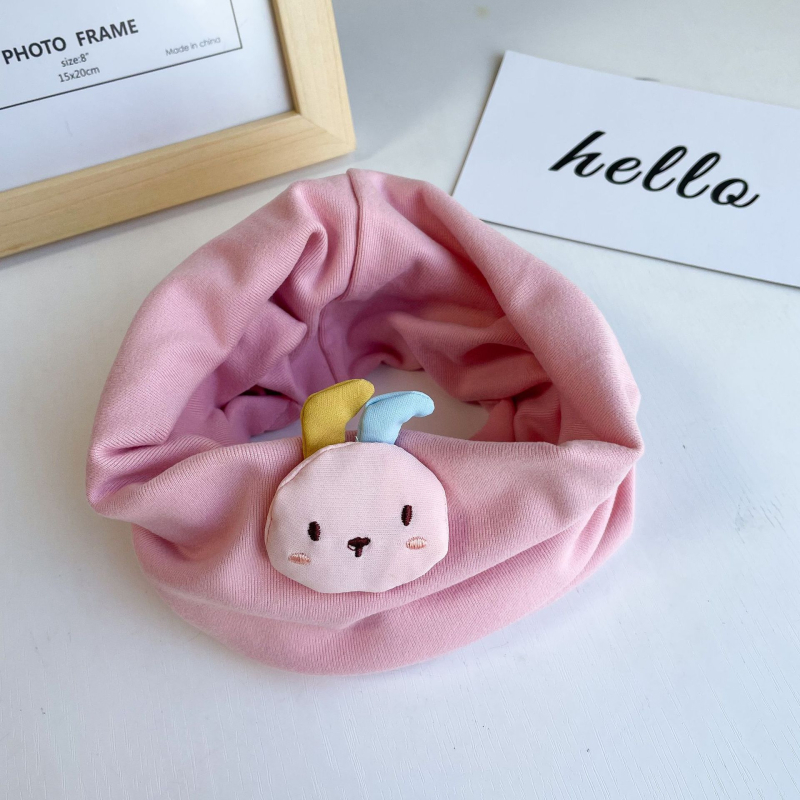 Παιδικό φουλάρι λαιμού με ζωικό σχέδιο, πολυεστέρας, ύφανση warp knitting, κεντημένο, ζεστό