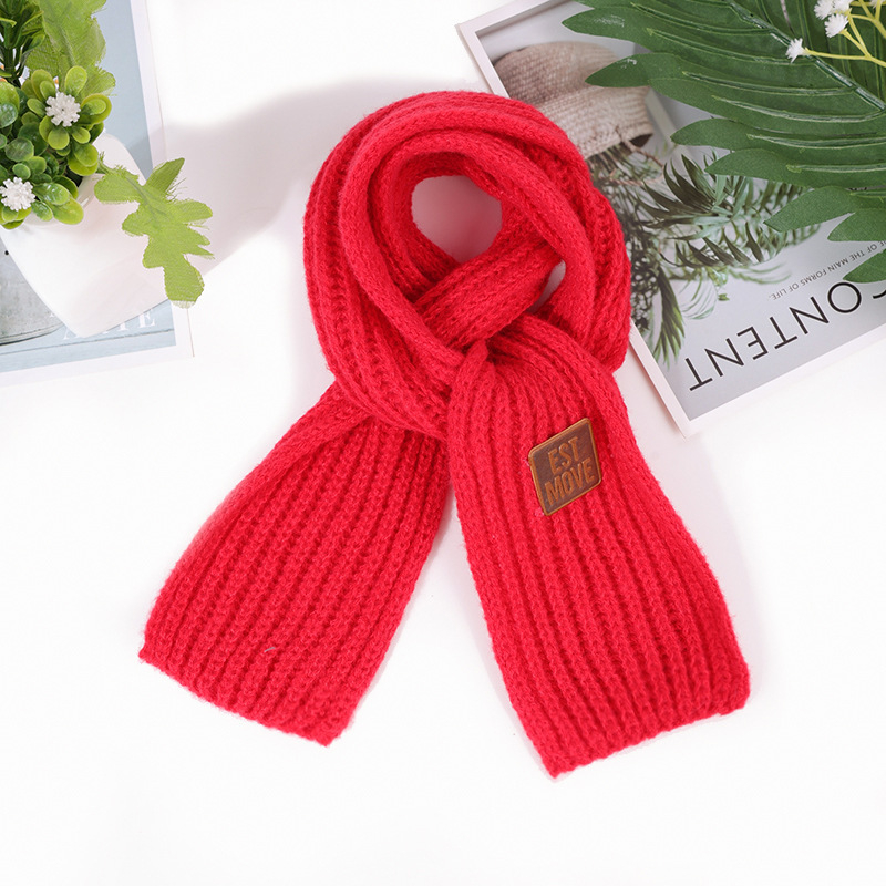 Σάλι unisex από μαλλί, πλεκτό, απλή ύφανση, μονόχρωμο σχέδιο, διακοσμητικό