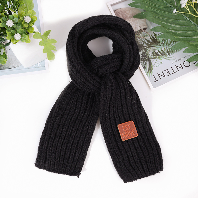 Σάλι unisex από μαλλί, πλεκτό, απλή ύφανση, μονόχρωμο σχέδιο, διακοσμητικό