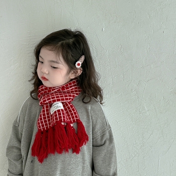 Unisex κασκόλ από μαλλί, μακρύς σχεδιασμός, μονόχρωμο σχέδιο