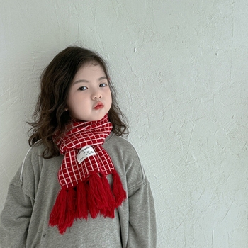 Unisex κασκόλ από μαλλί, μακρύς σχεδιασμός, μονόχρωμο σχέδιο