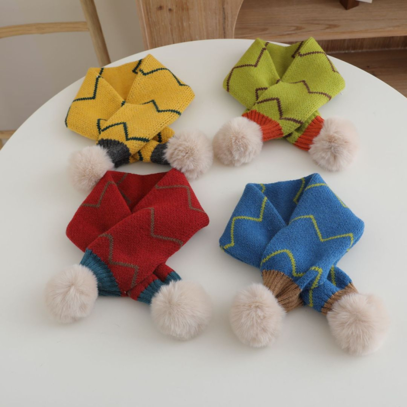 Σάλι, unisex, ακρυλικό, warp‑πλεκτό θερμικό καπό λαιμού, κορεατικό/ιαπωνικό γλυκό στυλ, για χειμώνα