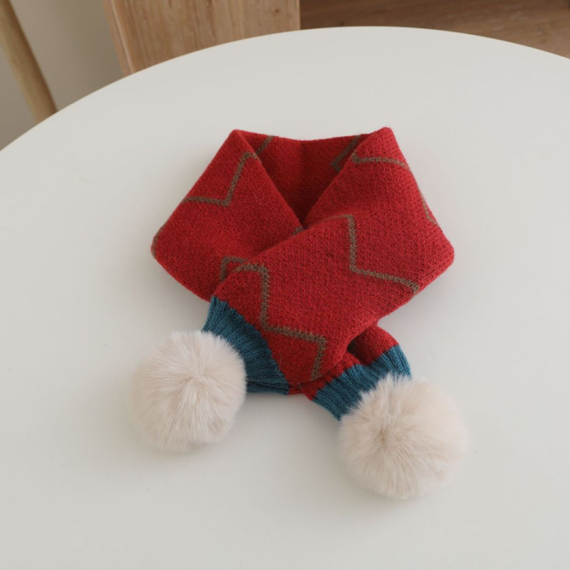 Σάλι, unisex, ακρυλικό, warp‑πλεκτό θερμικό καπό λαιμού, κορεατικό/ιαπωνικό γλυκό στυλ, για χειμώνα