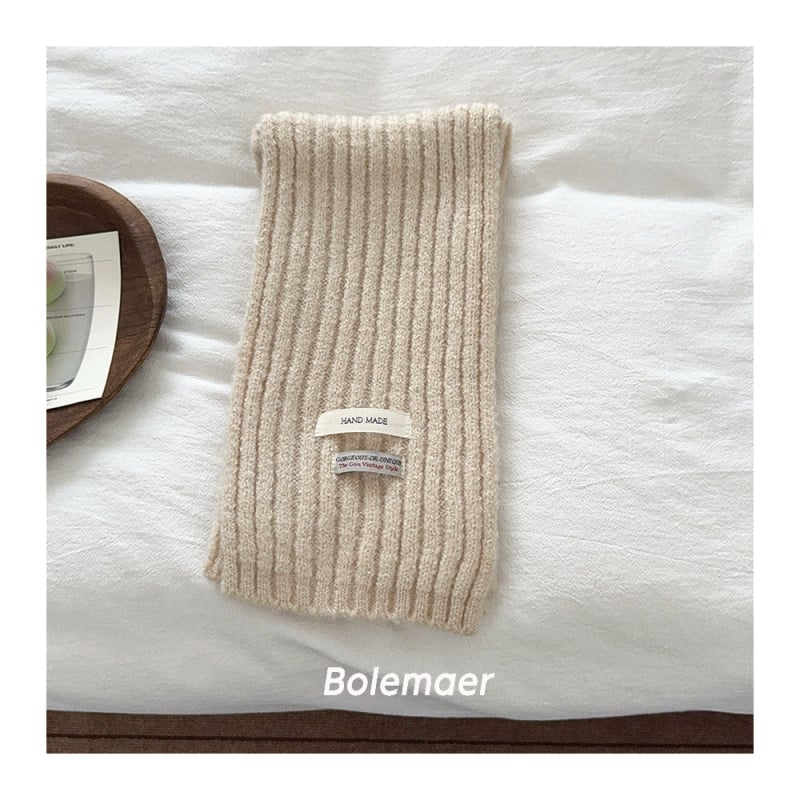 Παιδικό κασκόλ - ακρυλικό νήμα; χειμώνας/φθινόπωρο; για αγόρια και κορίτσια; στυλ: ιαπωνο-κορεατική γλυκιά αισθητική; ορθογώνιο σχήμα